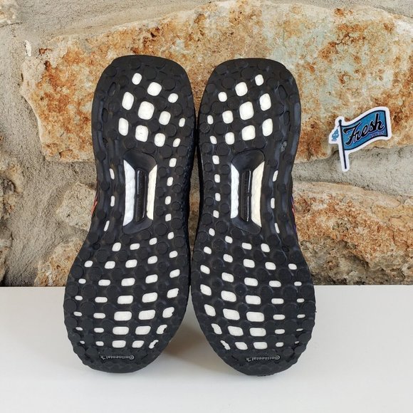 Adidas Ultraboost 4.0 DNA Trail Running Shoes Mens Size 8.5 Black Red GZ7603 New - Picture 12 of 13